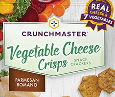 12/4.0 OZ VEGETABLE CHEESE CRISPS PARMESAN ROMANO product image